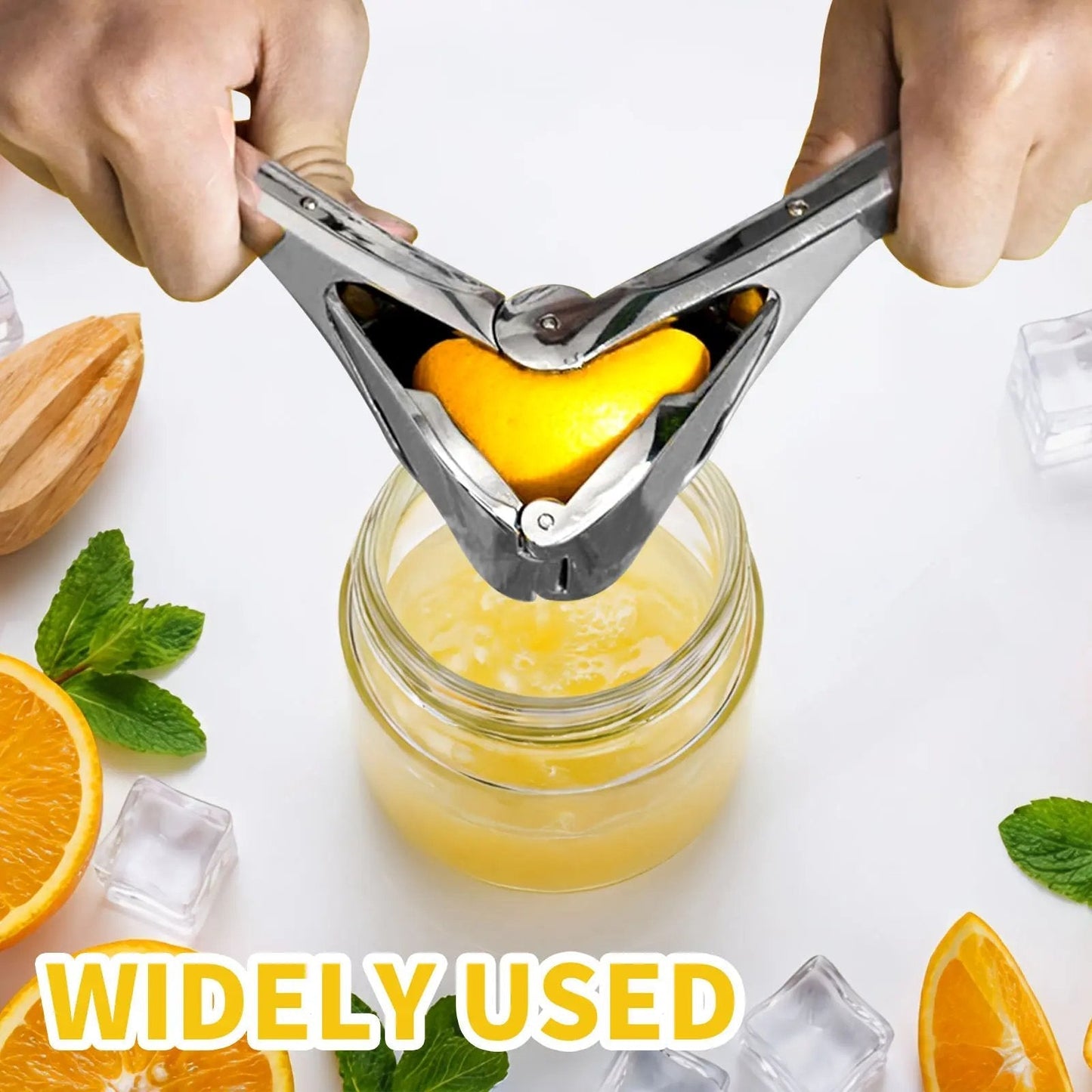 Citrus Squeezer | Stainless Steel or PP – Handheld Juicer for Lemons, Limes & Oranges 🍋