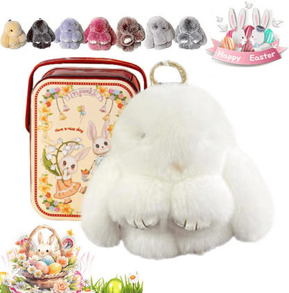 🏆Only $7.99 Last Day Promotion!f🐰 Handmade Soft Bunny Charms