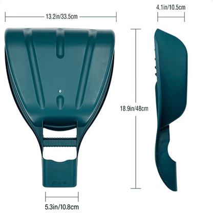 Pure Garden Leaf Scoops Hand Rakes Grabber Tool