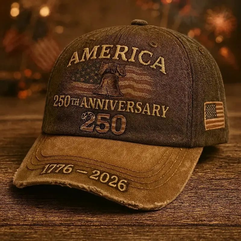 💥Hot Sale💥 US 250th Anniversary Embroidered Baseball Cap