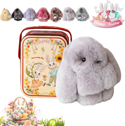 🏆Only $7.99 Last Day Promotion!f🐰 Handmade Soft Bunny Charms