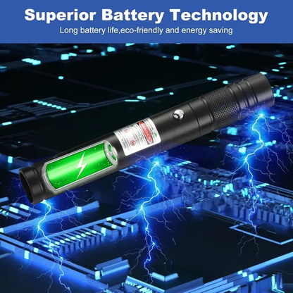 High-Power Green Laser Pointer – Visible Beam for Night Sky & Outdoor Adventures