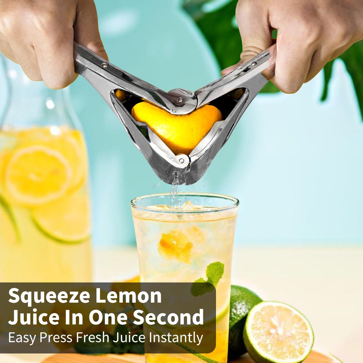 Citrus Squeezer | Stainless Steel or PP – Handheld Juicer for Lemons, Limes & Oranges 🍋