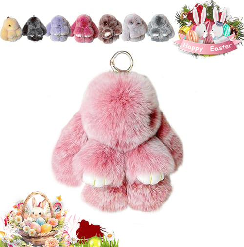 🏆Only $7.99 Last Day Promotion!f🐰 Handmade Soft Bunny Charms