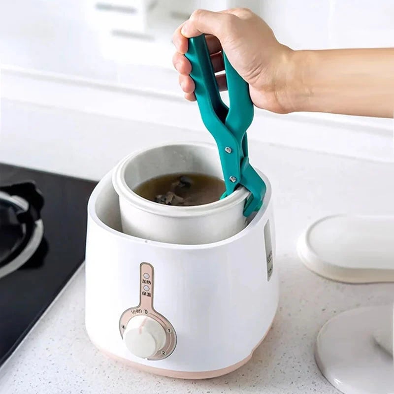 💥Last Sale 50% OFF🍜Multi-Purpose Anti-Scald Bowl Holder Clip for Kitchen | Multi-Grip & Heat-Resistant Kitchen Tool✅