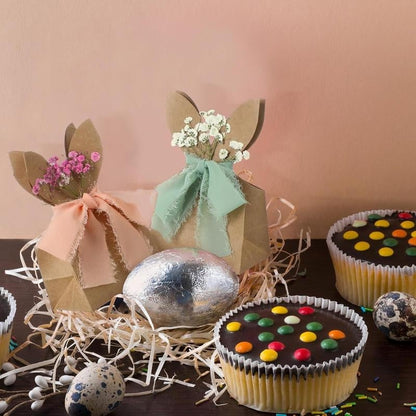 🔥Limited Time Promotion 50% OFF 🐰Boho Bow Goodie Bags for Egg Hunts