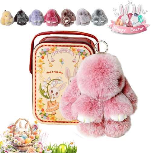 🏆Only $7.99 Last Day Promotion!f🐰 Handmade Soft Bunny Charms