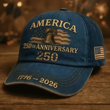 💥Hot Sale💥 US 250th Anniversary Embroidered Baseball Cap