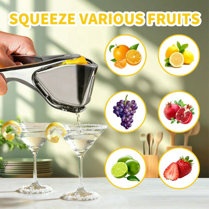 Citrus Squeezer | Stainless Steel or PP – Handheld Juicer for Lemons, Limes & Oranges 🍋